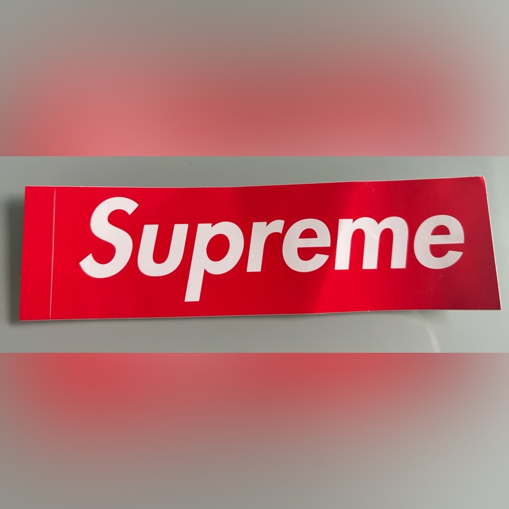 Supreme Classic Red Logo Sticker